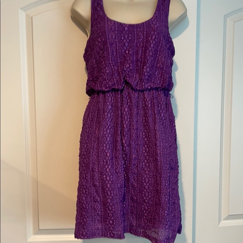 Cute ☺️ purple maxi dress